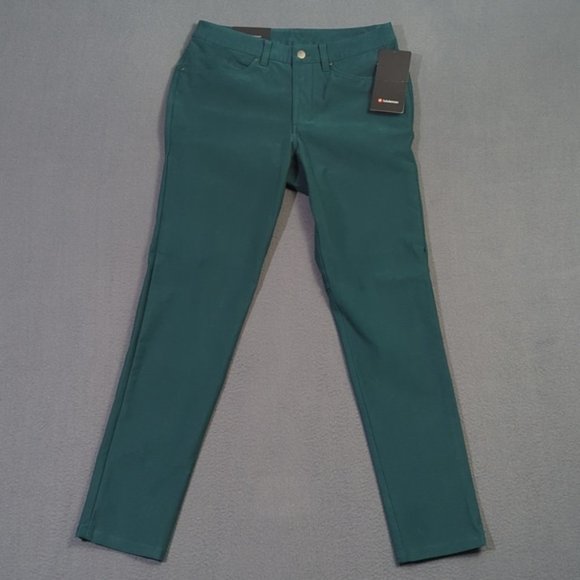 Lululemon Pants Men's 30x32 Green ABC Pant Slim Utilitech Performance Casual NWT - Picture 1 of 13